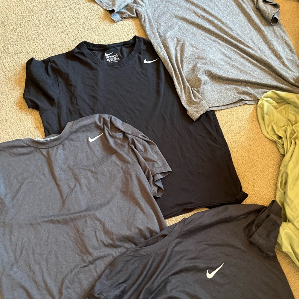 Nike Shirts - 4 Large Dri Fit
